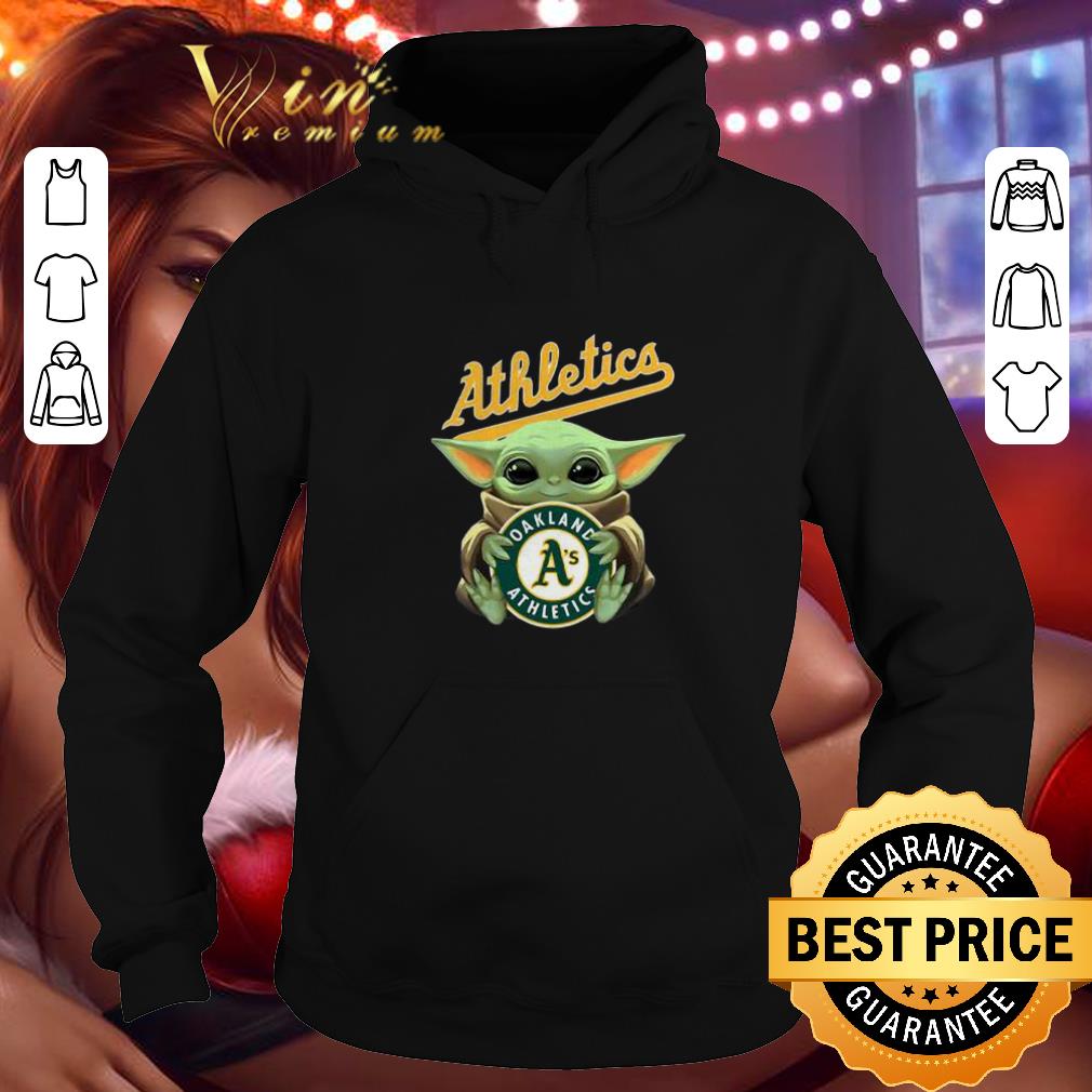 Funny Baby Yoda Hug Oakland Athletics Star Wars shirt 4 - Funny Baby Yoda Hug Oakland Athletics Star Wars shirt