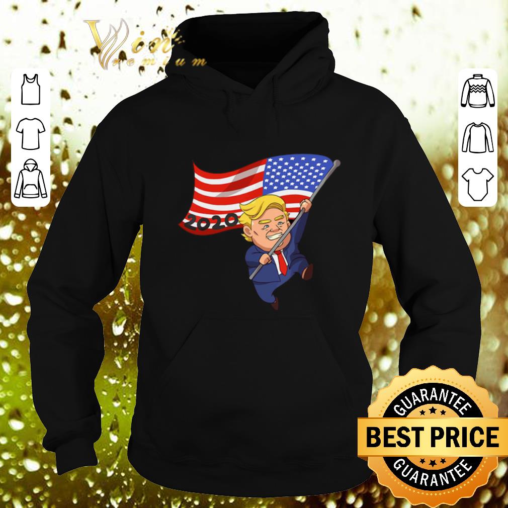 Funny Donald Trump hold American flag USA 2020 shirt 4 - Funny Donald Trump hold American flag USA 2020 shirt