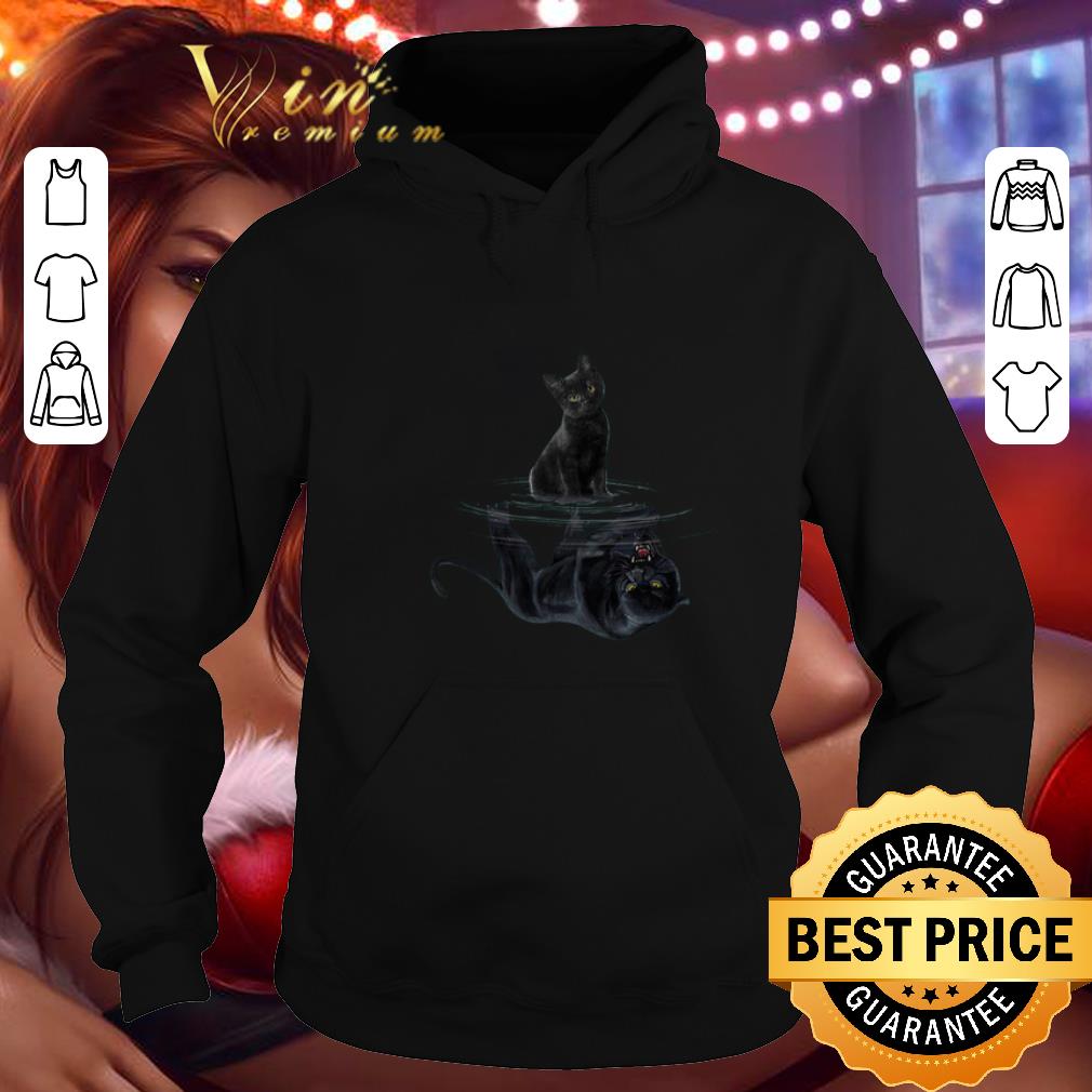 Premium Black cat water mirror reflection black panther shirt Premium Black cat water mirror reflection black panther shirt 4 - Premium Black cat water mirror reflection black panther shirt