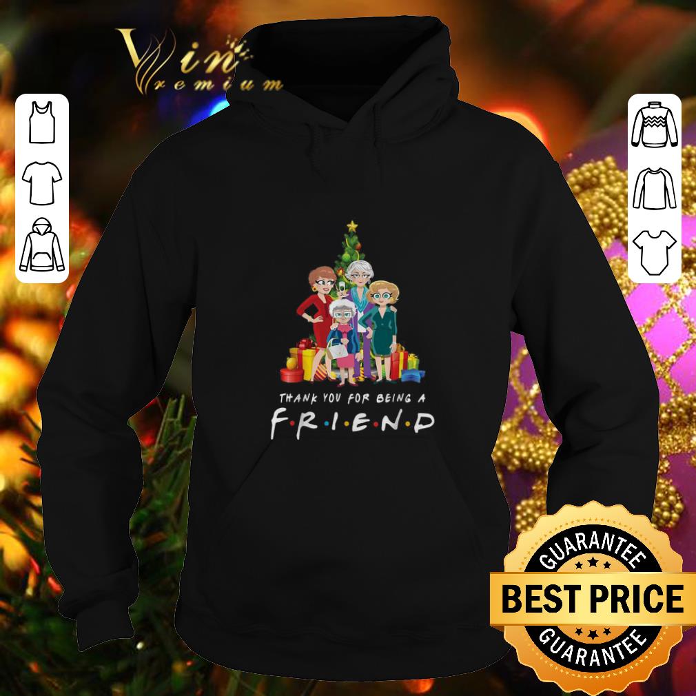 Premium Christmas Golden Girl thank you for being a Friends shirt 4 - Premium Christmas Golden Girl thank you for being a Friends shirt