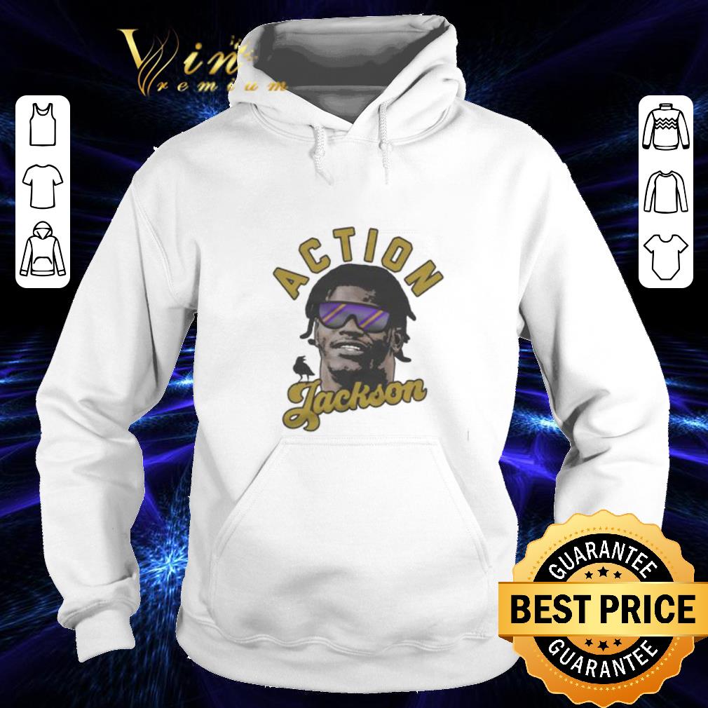 Premium Lamar Jackson Action Jackson Baltimore Ravens shirt 4 - Premium Lamar Jackson Action Jackson Baltimore Ravens shirt