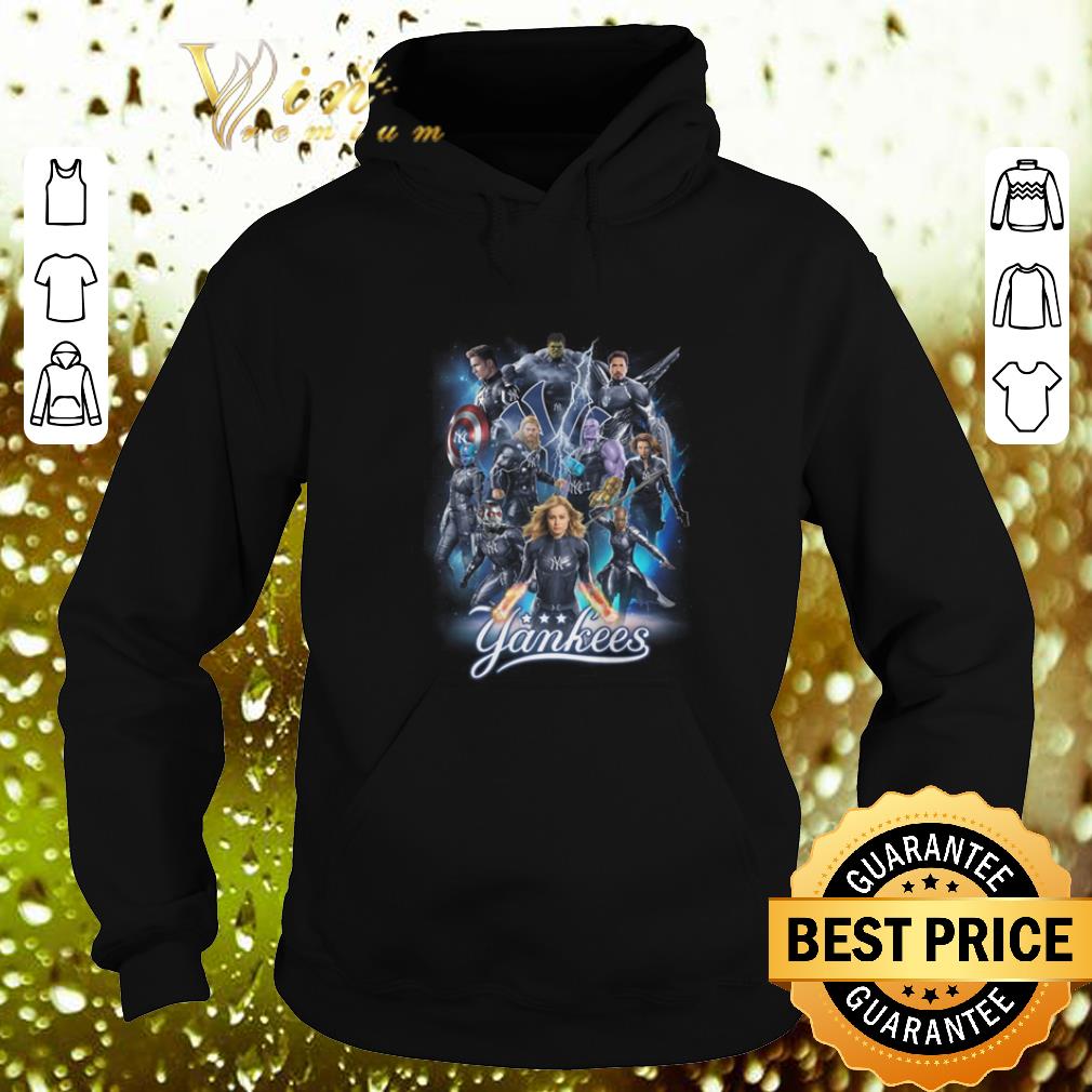Premium Marvel Avengers Endgame New York Yankees shirt 4 - Premium Marvel Avengers Endgame New York Yankees shirt