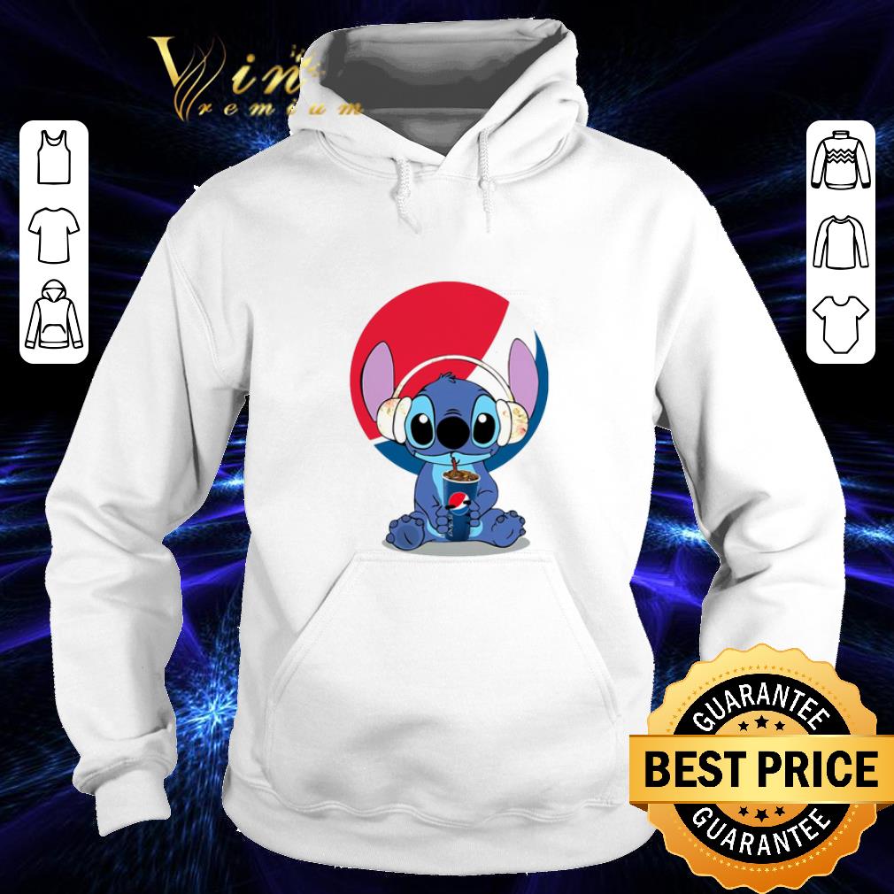 Premium Stitch drink Pepsi logo shirt Premium Stitch drink Pepsi logo shirt 4 - Premium Stitch drink Pepsi logo shirt