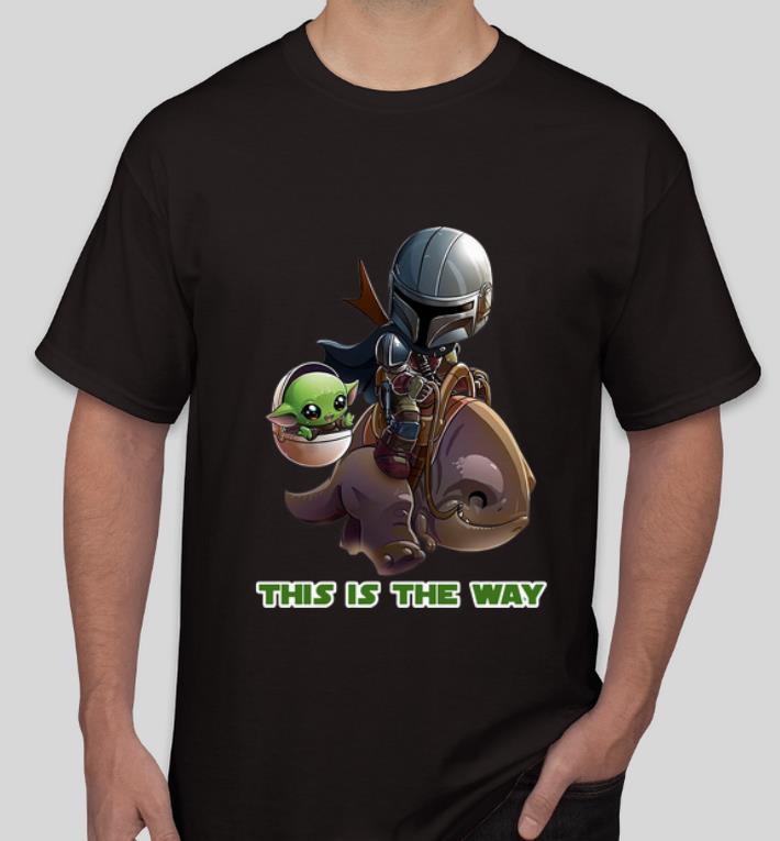 Awesome Star Wars Baby Yoda And Jaster Mereel This Is The Way shirt 4 - Awesome Star Wars Baby Yoda And Jaster Mereel This Is The Way shirt