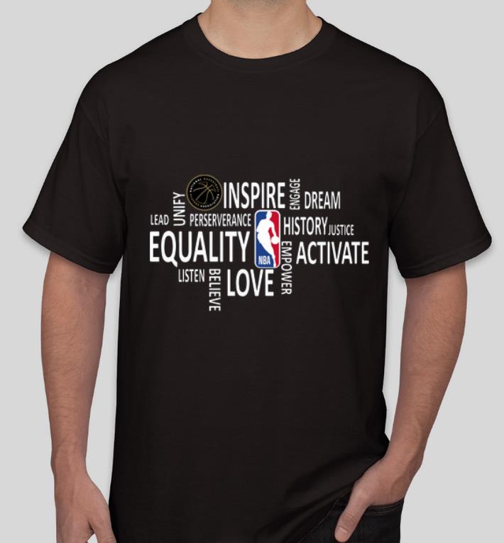 Awesome NBA Black History Month 2020 Equality Dream Love shirt 4 - Awesome NBA Black History Month 2020 Equality Dream Love shirt