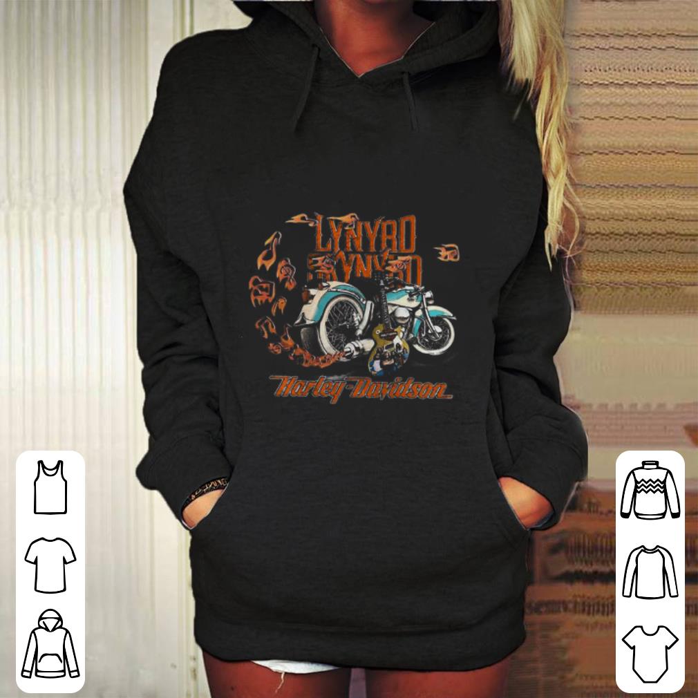 Funny Motorcycle guitar Lynyrd Skynyrd Harley Davidson shirt 4 - Funny Motorcycle guitar Lynyrd Skynyrd Harley Davidson shirt