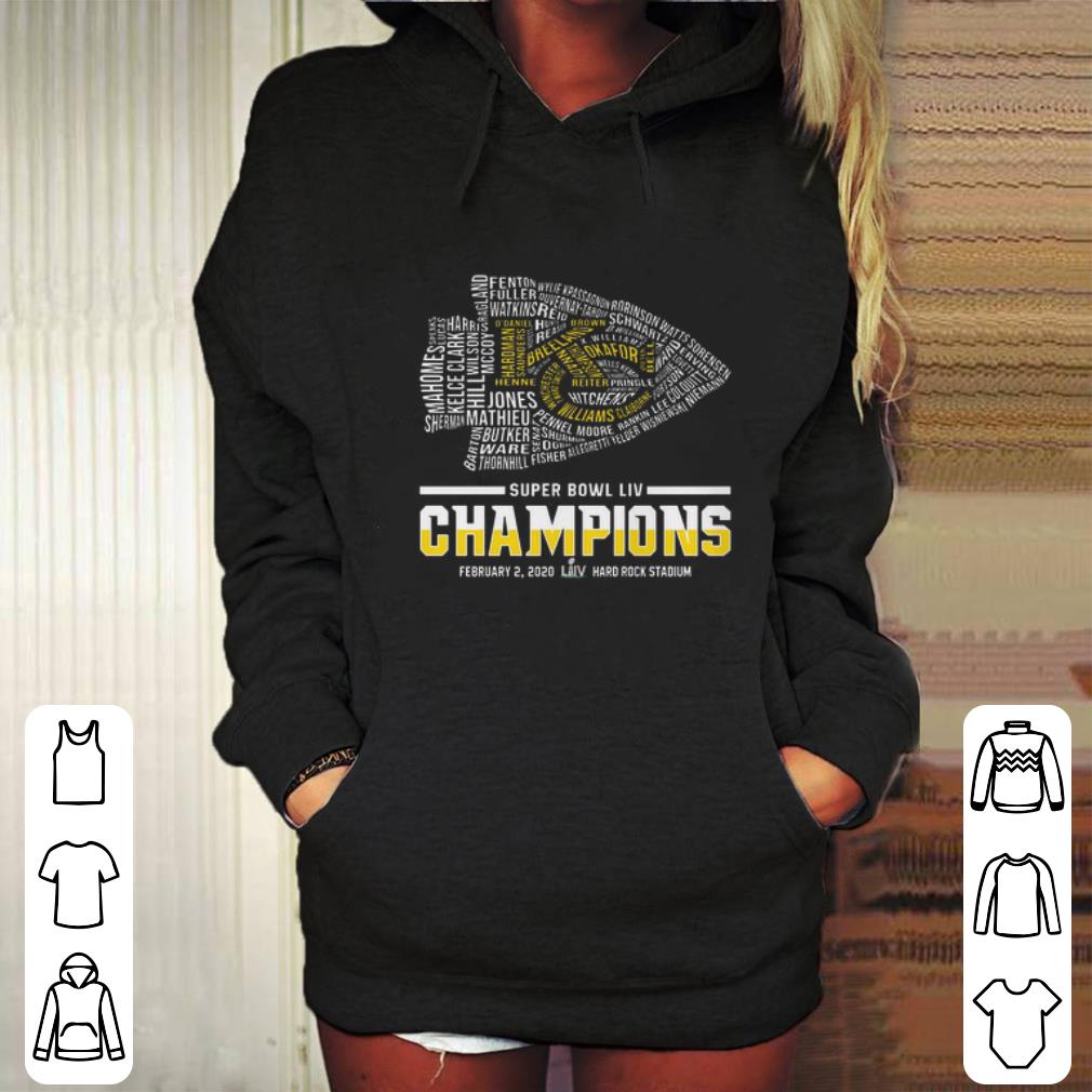 Funny Name players Kansas City Chiefs Super Bowl LIV Champions 2020 shirt 4 - Funny Name players Kansas City Chiefs Super Bowl LIV Champions 2020 shirt