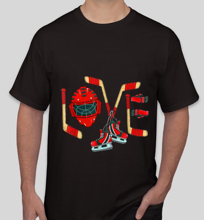 Hot Love Ice Hockey Valentines Day shirt 4 - Hot Love Ice Hockey Valentines Day shirt