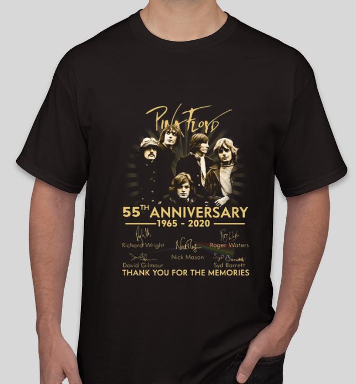 Hot Pink Floyd 55th anniversary thank you for the memories signature shirt 4 - Hot Pink Floyd 55th anniversary thank you for the memories signature shirt