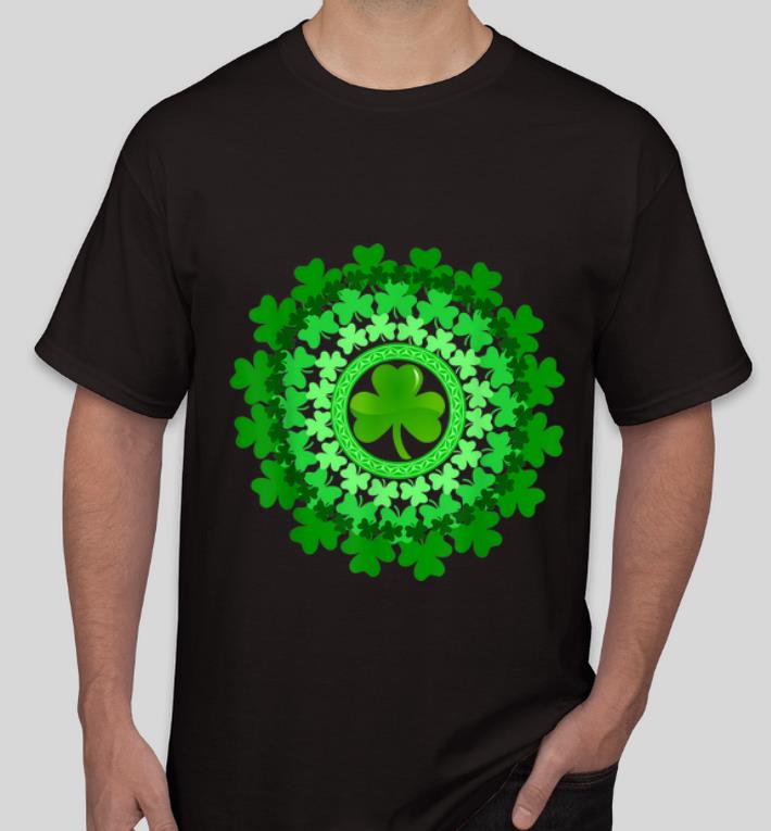 Nice Circle Shamrock Happy St Patrick s Day shirt 4 - Nice Circle Shamrock Happy St. Patrick's Day shirt