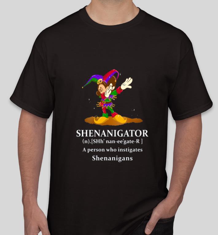 Nice Mickey Mardi Gras Dabbing Shenanigator a person who instigates shirt 4 - Nice Mickey Mardi Gras Dabbing Shenanigator a person who instigates shirt