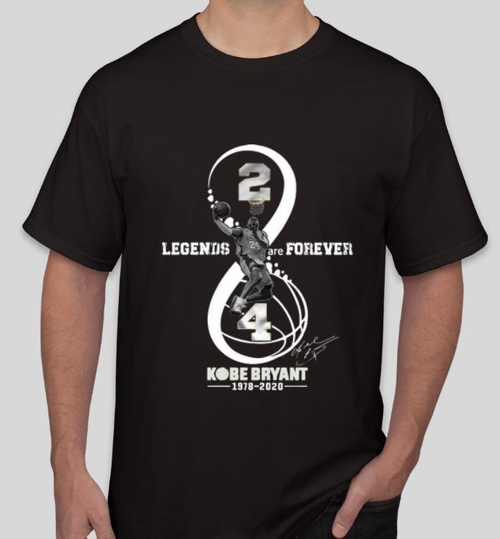 Original 24 Legends Are Forever Kobe Bryant Signature 1978 2020 shirt 4 - Original 24 Legends Are Forever Kobe Bryant Signature 1978 2020 shirt