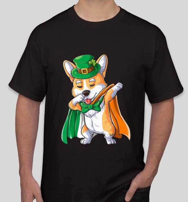 Premium Corgi Dabbing St Patrick s Day shirt 4 - Premium Corgi Dabbing St Patrick’s Day shirt