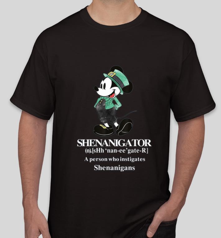 Premium Mickey Mouse Shenanigator a person who instigates Shenanigans shirt 4 - Premium Mickey Mouse Shenanigator a person who instigates Shenanigans shirt