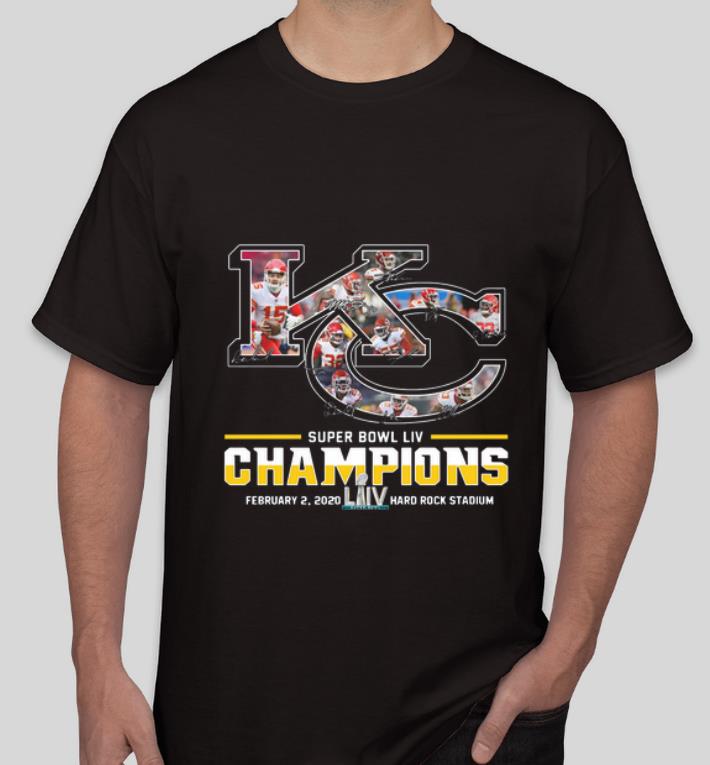 Top Kansas City Chiefs Super Bowl Liv Champions February 2 2020 shirt 4 - Top Kansas City Chiefs Super Bowl Liv Champions February 2 2020 shirt