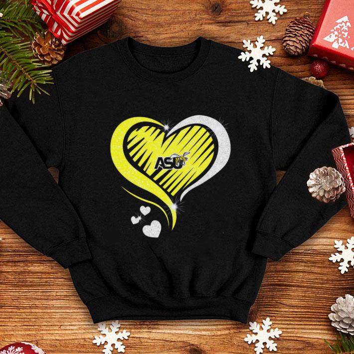 Funny Love Arizona State University ASU bee heart shirt 4 - Funny Love Arizona State University ASU bee heart shirt
