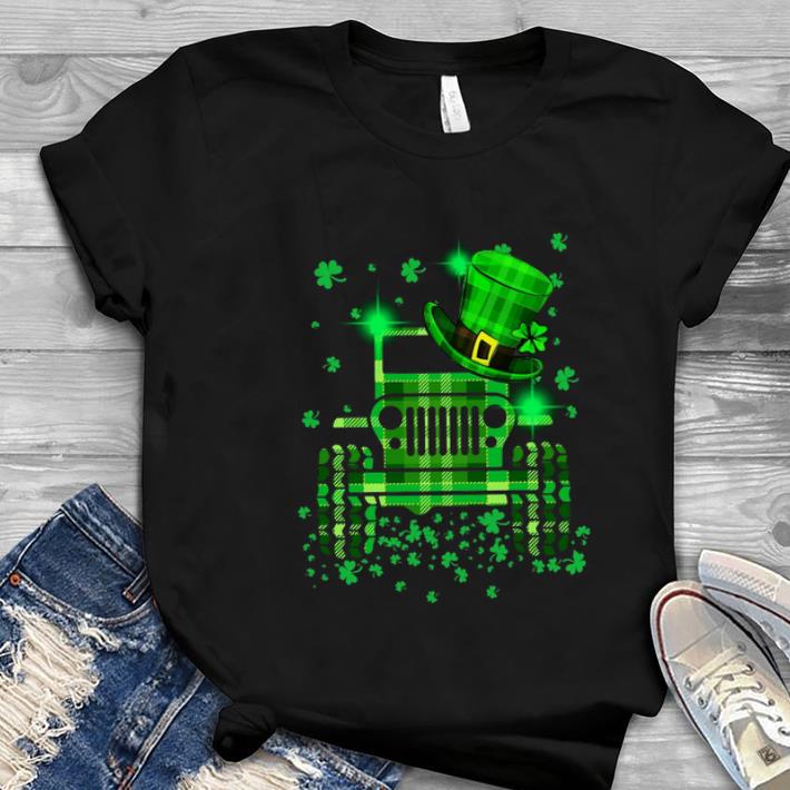 Great ST Patrick s Day Luck Driving Jeep shirt 1 - Great ST.Patrick’s Day Luck Driving Jeep shirt