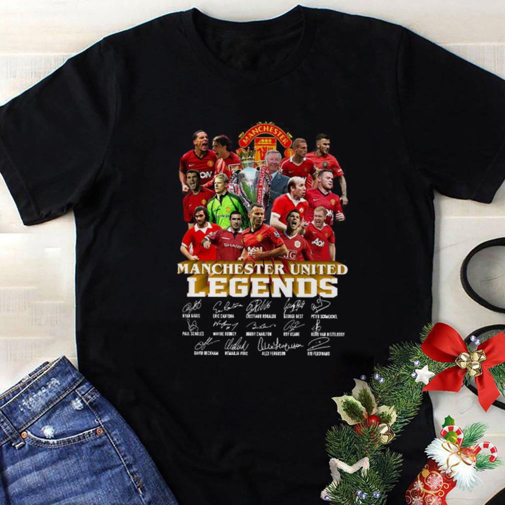 Nice Manchester United Legends Players Signatures shirt 1 - Nice Manchester United Legends Players Signatures shirt