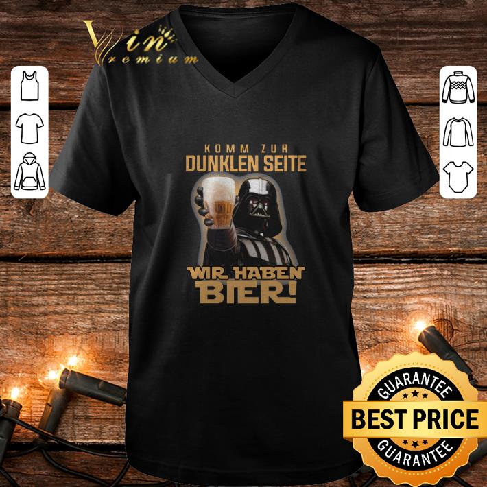 Premium Darth Vader komm zur dunklen seite wir haben bier Star Wars shirt 4 - Premium Darth Vader komm zur dunklen seite wir haben bier Star Wars shirt