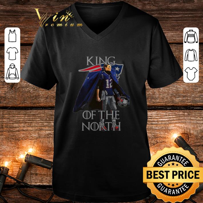 Premium Tom Brady New England Patriots 12 King of the North GOT shirt 4 - Premium Tom Brady New England Patriots 12 King of the North GOT shirt