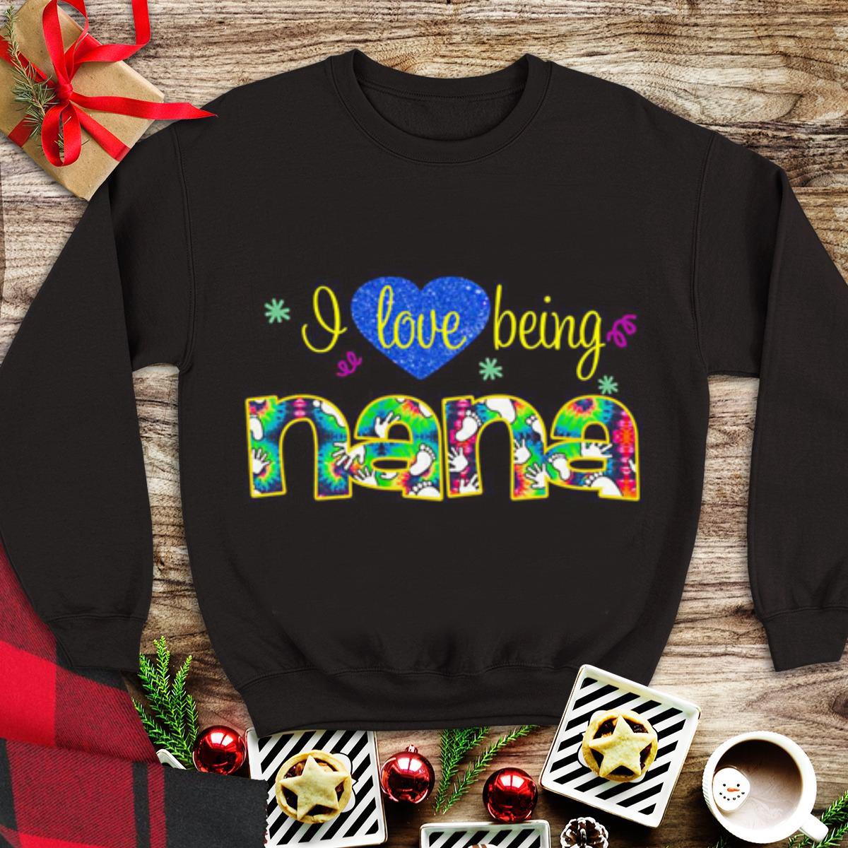 Top Heart I love being nana shirt 1 - Top Heart I love being nana shirt
