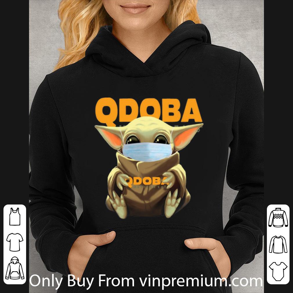Awesome Star Wars Baby Yoda Face Mask Hug QDOBA Mexican Eat shirt 4 - Awesome Star Wars Baby Yoda Face Mask Hug QDOBA Mexican Eat shirt