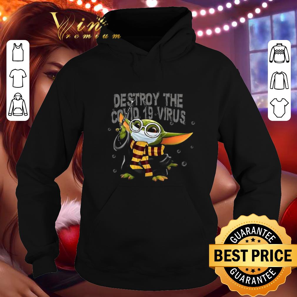 Cool Baby Yoda mashup Harry Potter Destroy the Covid 19 Virus shirt 4 - Cool Baby Yoda mashup Harry Potter Destroy the Covid-19 Virus shirt
