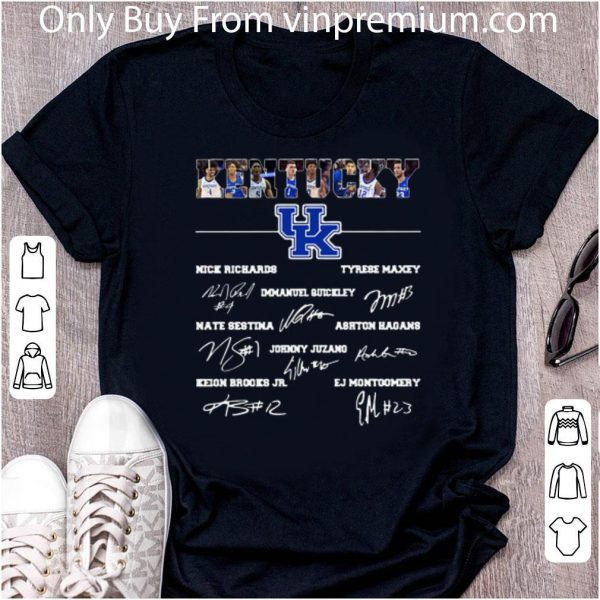 Great Kentucky University Players Signatures shirt