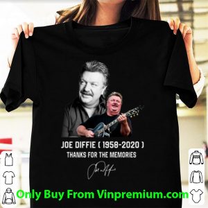 Hot Joe Diffie 1958 2020 Thanks For The Memories Signature shirt