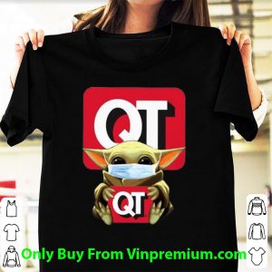 Hot Star Wars Baby Yoda Face Mask Hug Quiktrip shirt