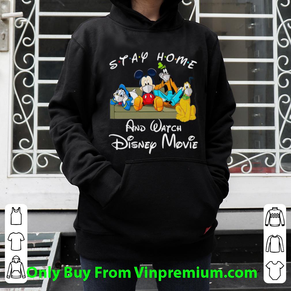 Hot Stay Home And Watch Disney Movies Mask Covid 19 shirt 4 - Hot Stay Home And Watch Disney Movies Mask Covid-19 shirt