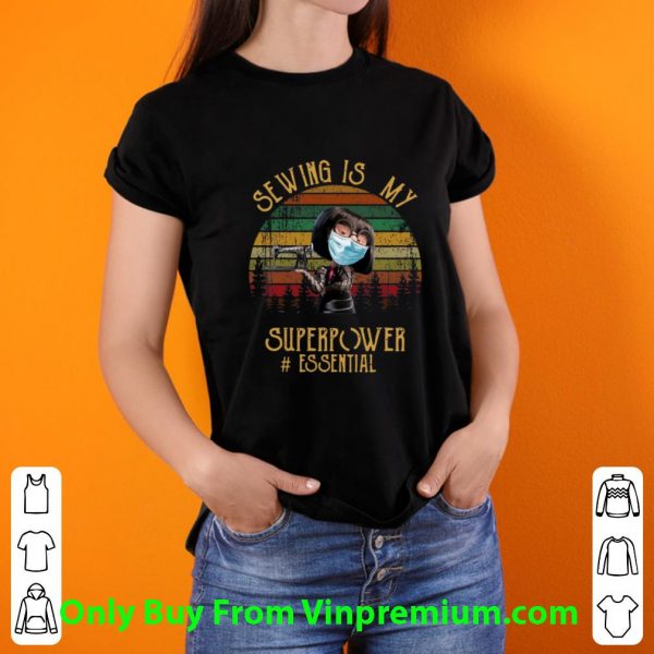 Hot Vintage Edna Mode Sewing Is My Superpower #Essential shirt