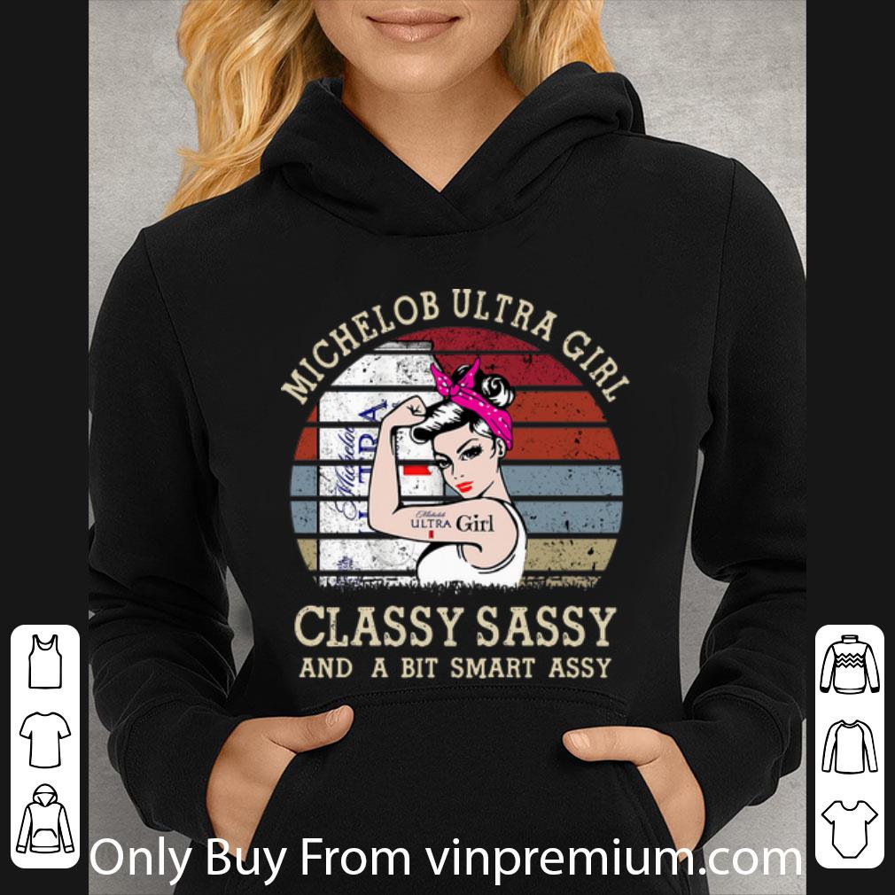 Hot Vintage Michelob Ultra Girl Classy Sassy And A Bit Smart Assy shirt 4 - Hot Vintage Michelob Ultra Girl Classy Sassy And A Bit Smart Assy shirt