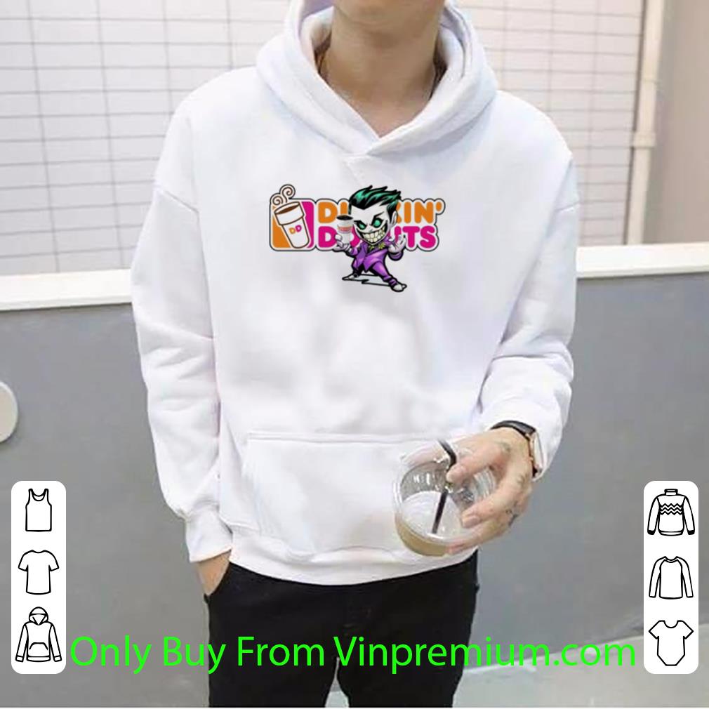 Nice Joker Chibi Dunkin Donuts Logo shirt 4 - Nice Joker Chibi Dunkin’ Donuts Logo shirt