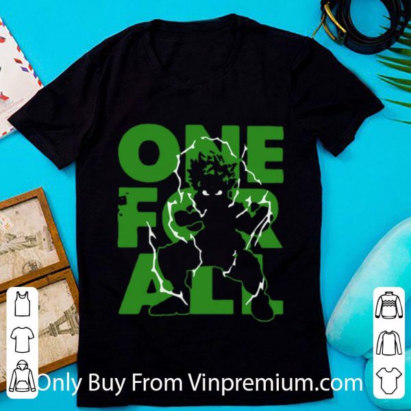 Nice One For All 2020 My Hero Academia shirt