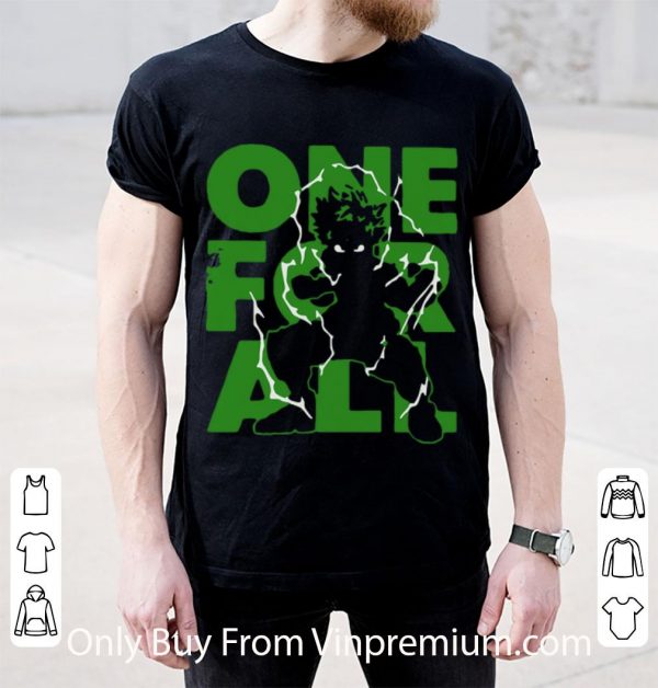 Nice One For All 2020 My Hero Academia shirt