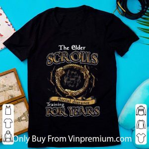 Nice The Elder Scrolls Social Distance Training For Years shirt