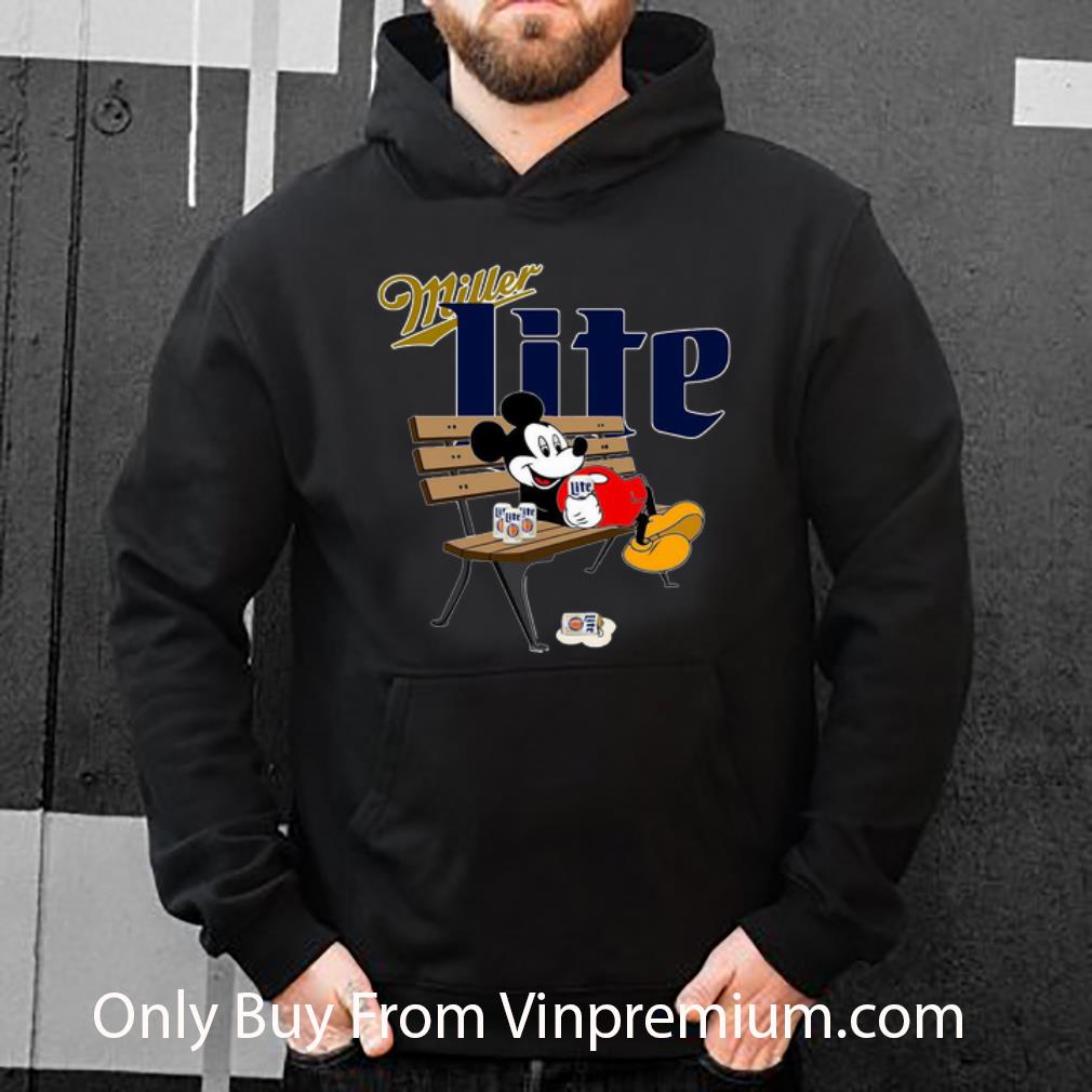 Premium Mickey Mouse Drink Miller Lite shirt 4 - Premium Mickey Mouse Drink Miller Lite shirt
