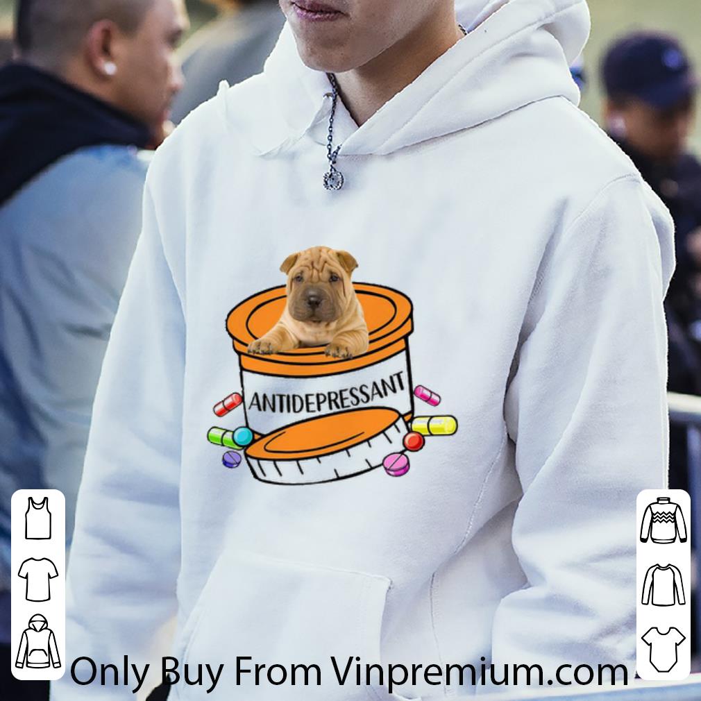 Top Shar Pei Antidepressant Dog Lovers shirt 4 - Top Shar Pei Antidepressant Dog Lovers shirt