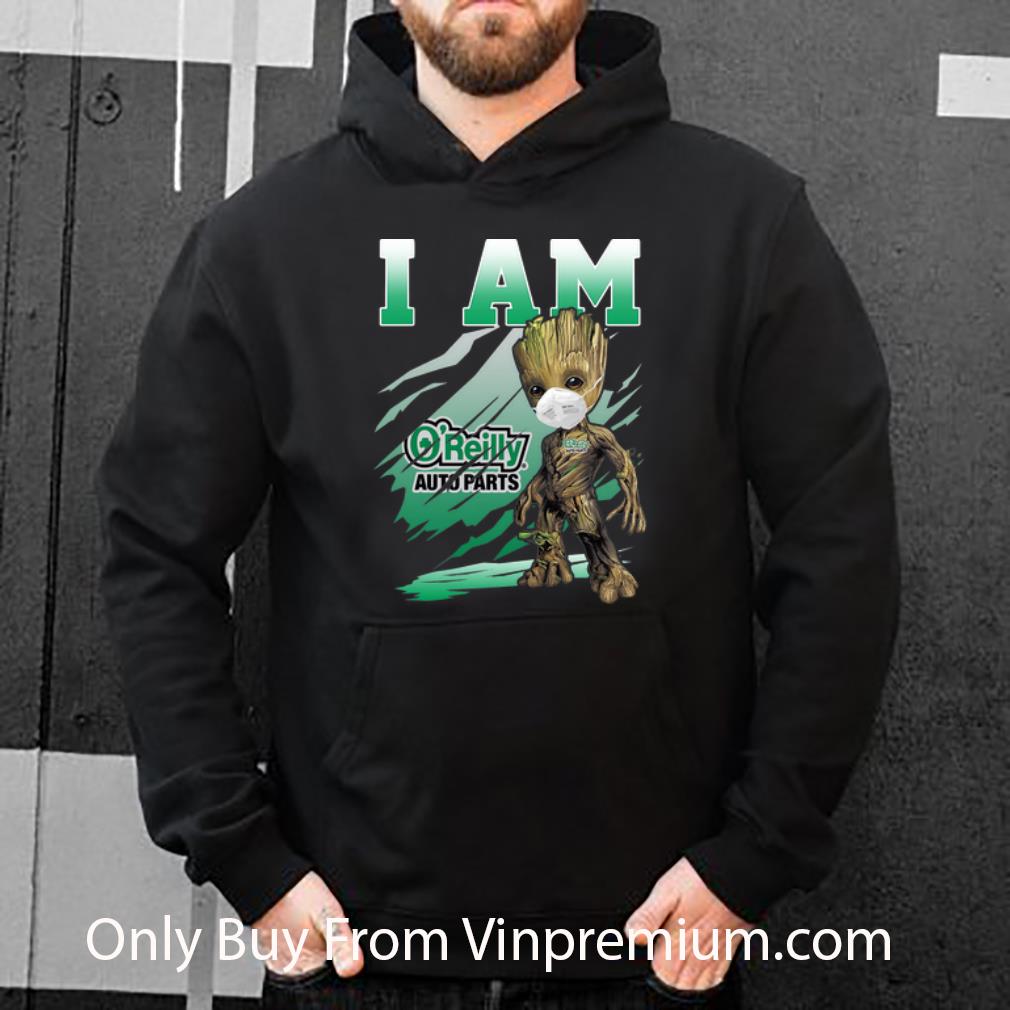 0b7d53ac awesome i am o reilly auto parts baby groot face mask shirt 4 - Awesome I Am O’reilly Auto Parts Baby Groot Face Mask shirt