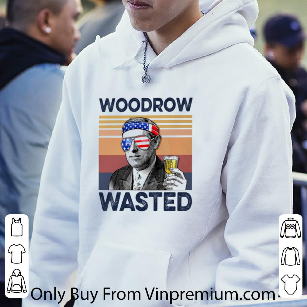 2d9d1af4 original vintage woodrow wilson wasted american flag independence day shirt 4 - Original Vintage Woodrow Wilson Wasted American Flag Independence Day shirt