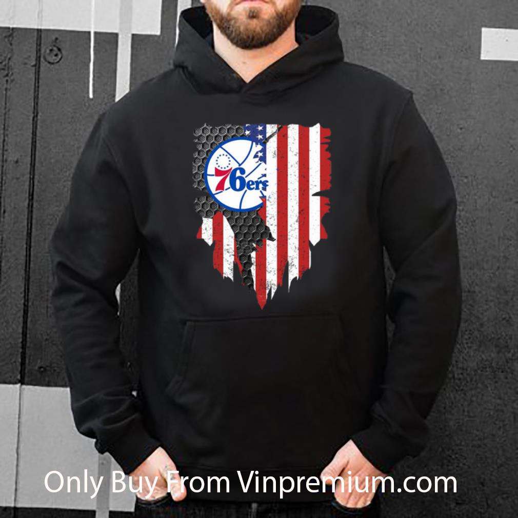 3be797c3 premium philadelphia 76ers american flag shirt 4 - Premium Philadelphia 76ers American Flag shirt