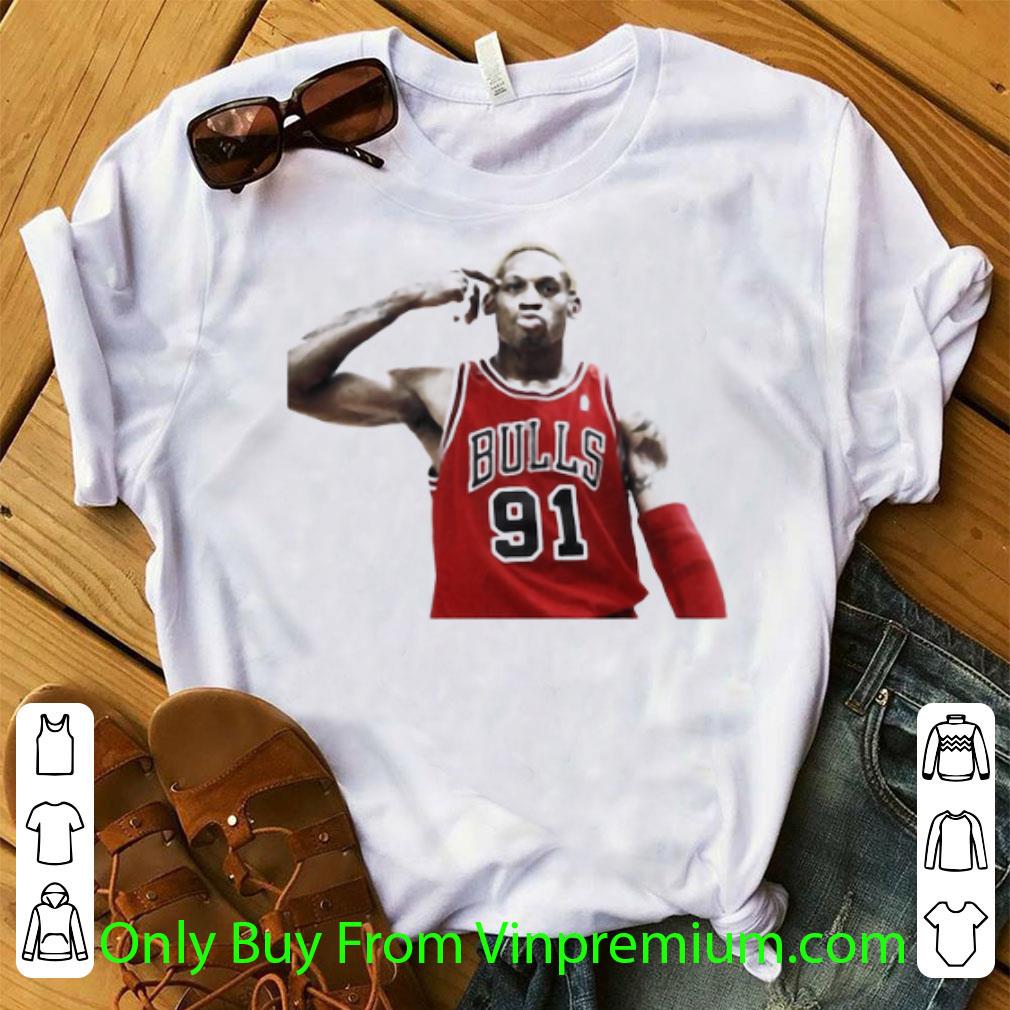 rodman bulls shirt