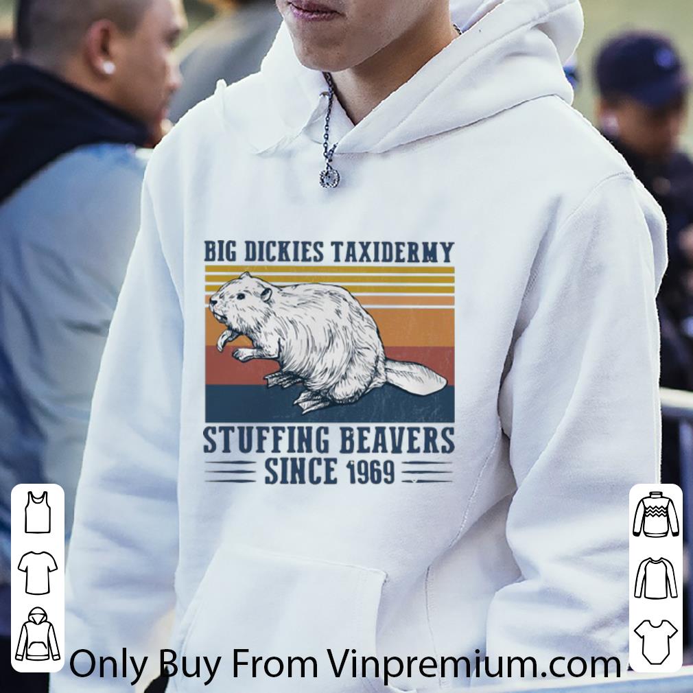 68eeec8e great vintage big dickies taxidermy stuffing beavers since 1969 shirt 4 - Great Vintage Big Dickies Taxidermy Stuffing Beavers Since 1969 shirt