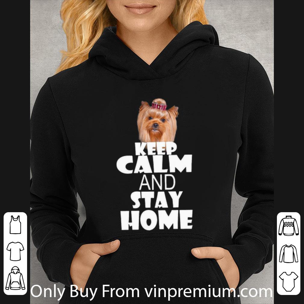 Awesome Shih Tzu Keep Calm And Stay Home Dog Lovers shirt 4 - Awesome Shih Tzu Keep Calm And Stay Home Dog Lovers shirt