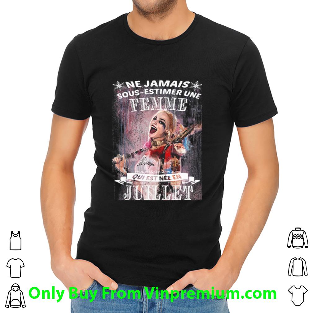 t shirt harley quinn femme