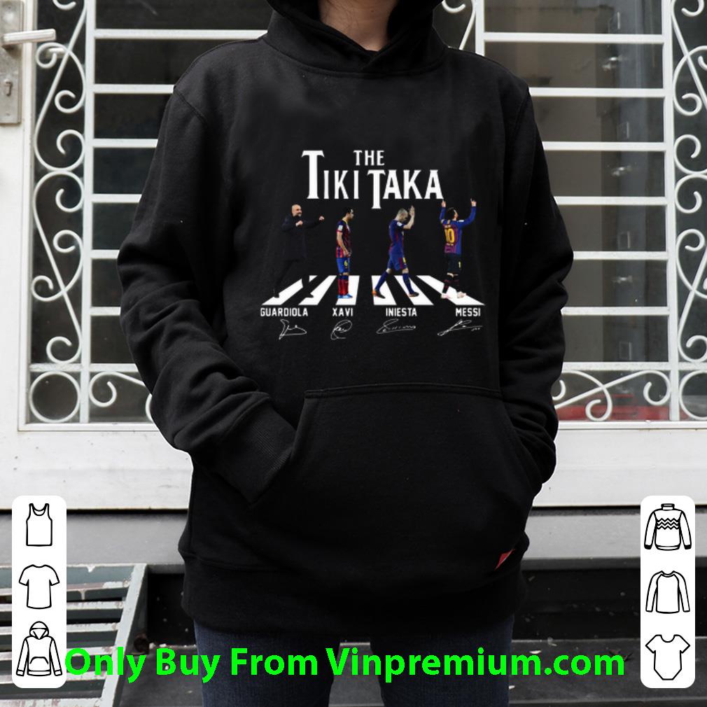 Official The Tiki Taka Abbey Road Barcelona Signatures shirt 4 - Official The Tiki Taka Abbey Road Barcelona Signatures shirt