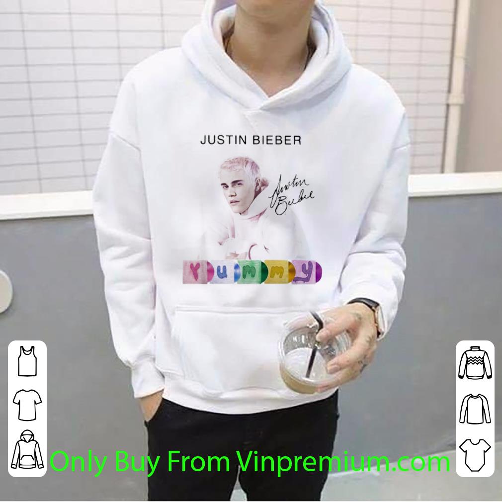 Original Justin Bieber Yummy Signature shirt 4 - Original Justin Bieber Yummy Signature shirt