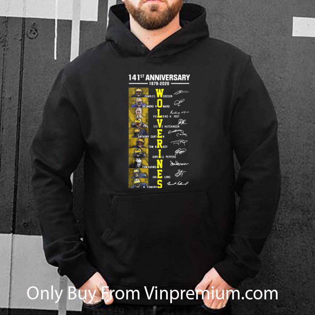 Premium 141st Anniversary Wolverines Charles Woodson Desmond Howard Signatures shirt 4 - Premium 141st Anniversary Wolverines Charles Woodson Desmond Howard Signatures shirt