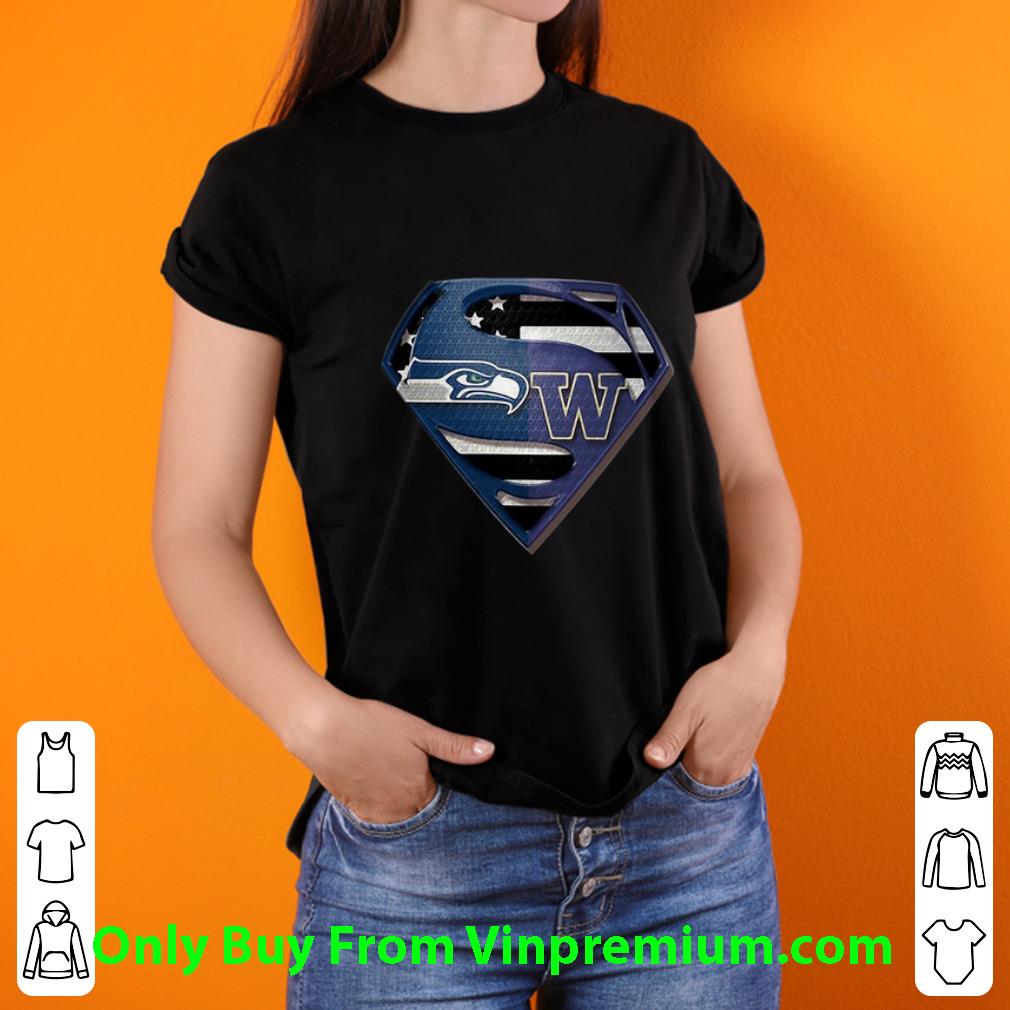 seattle seahawks superman shirt